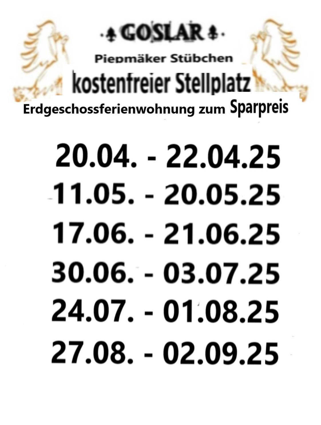 Piepmaeker Stuebchen Apartment Goslar Ngoại thất bức ảnh