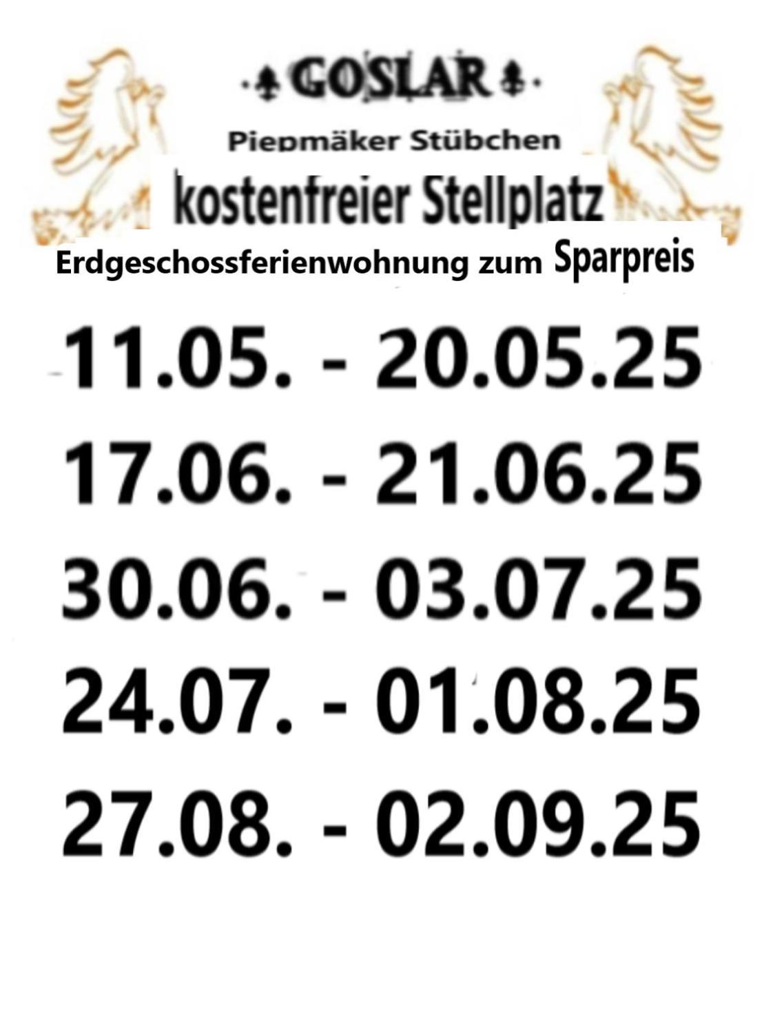 Piepmaeker Stuebchen Apartment Goslar Ngoại thất bức ảnh