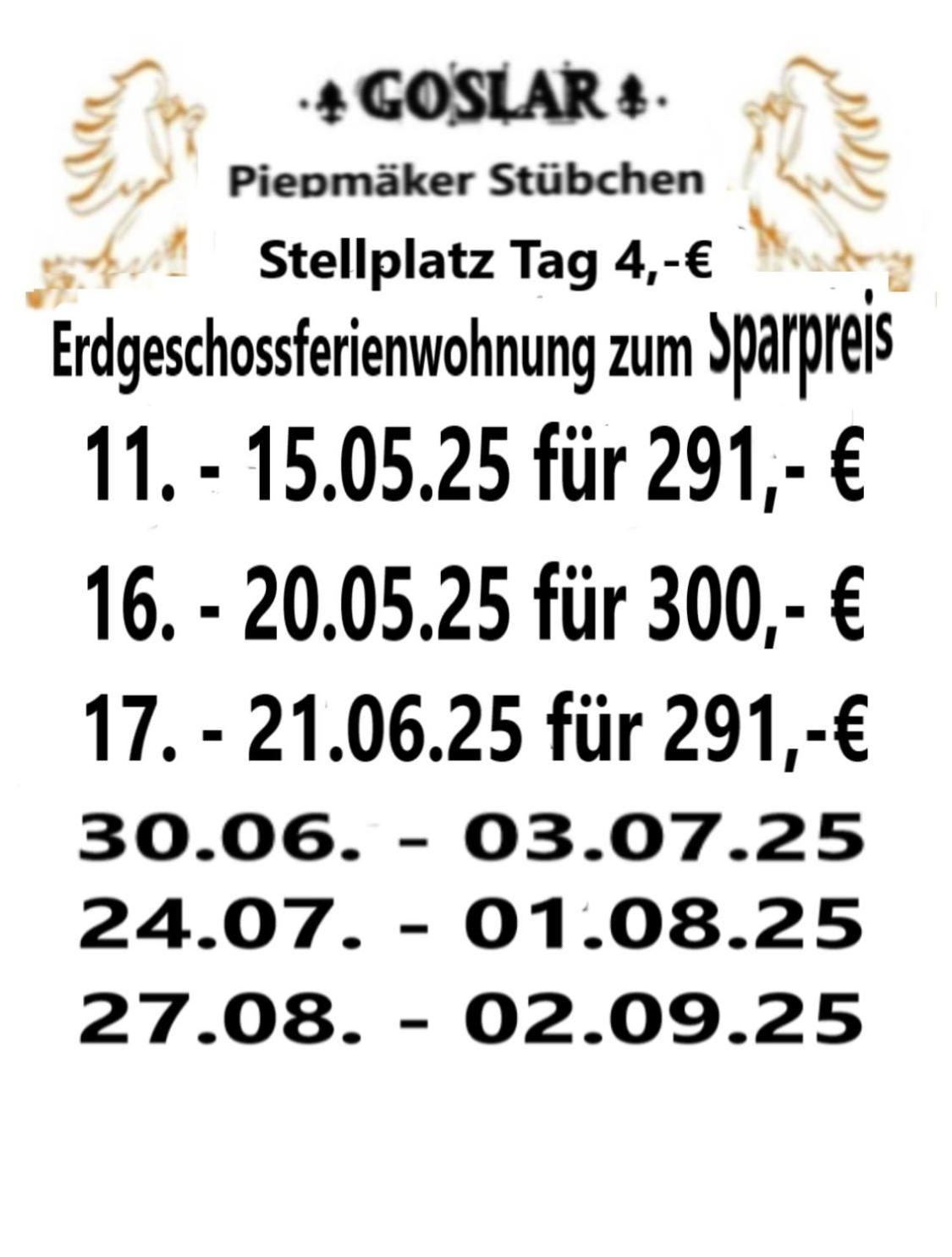 Piepmaeker Stuebchen Apartment Goslar Ngoại thất bức ảnh